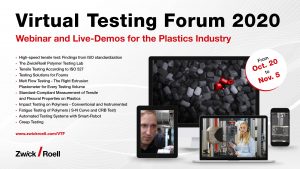 Virtual Testing Forum -  Industria Plástica